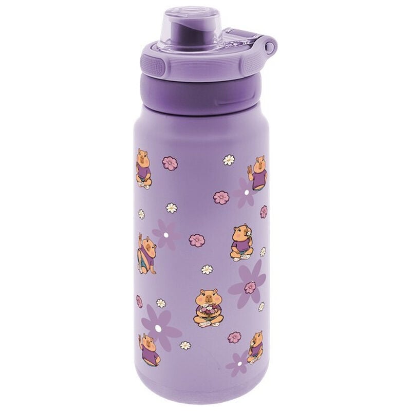 Botella termica sport Flower Capibara 750ml_0