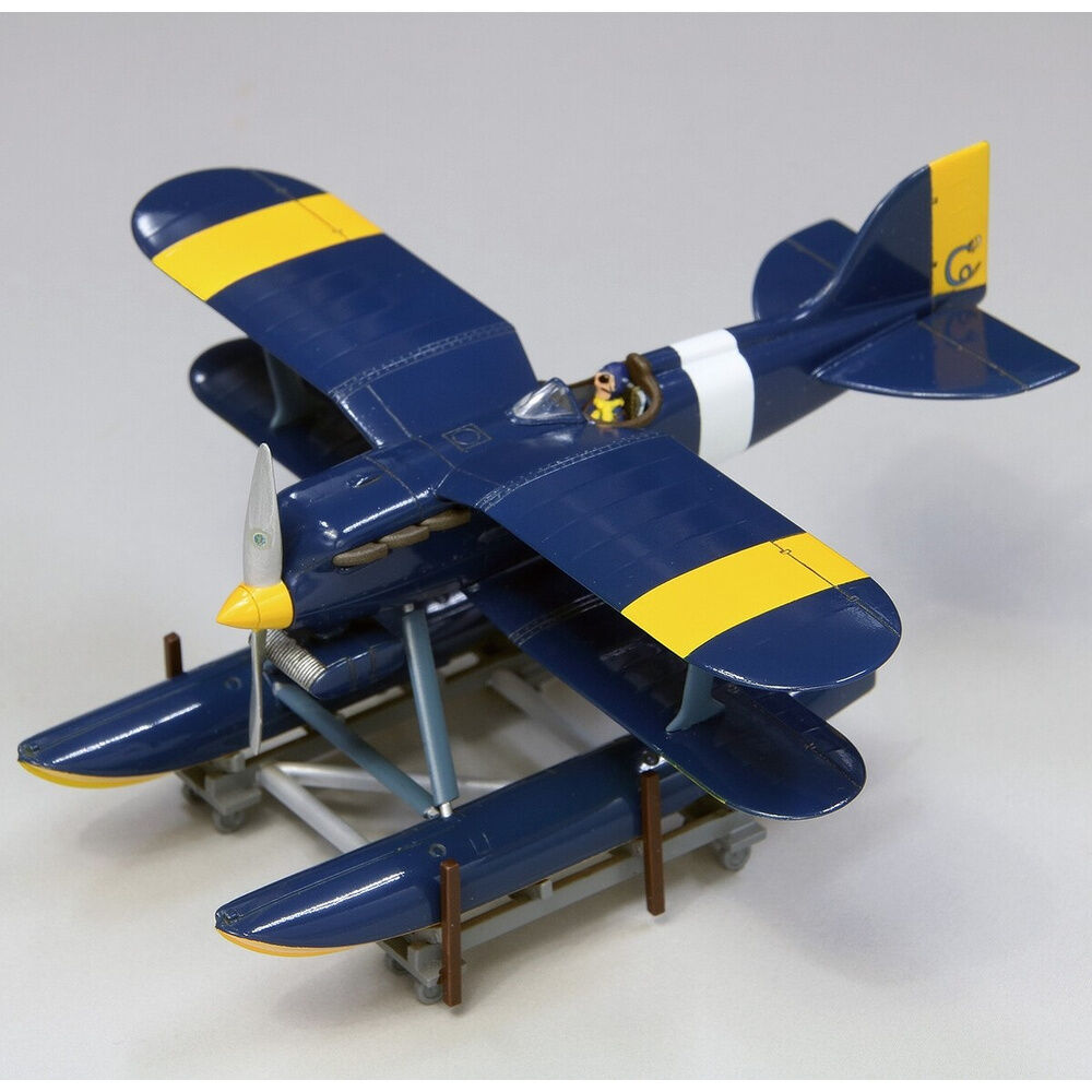 Maqueta Model Kit Curtiss R3C-0 Seaplane Porco Rosso_0