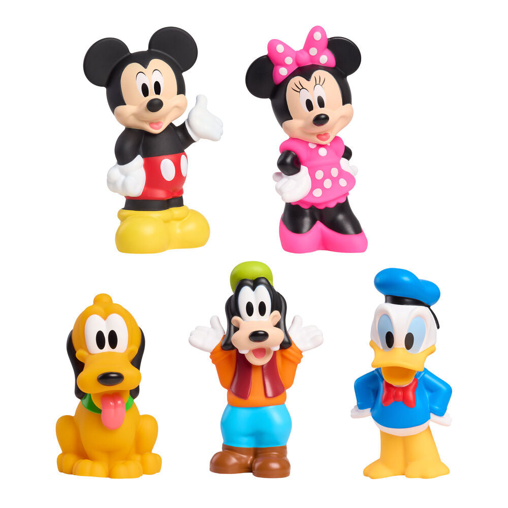Set 5 figuras baño Mickey and Friends Disney_0