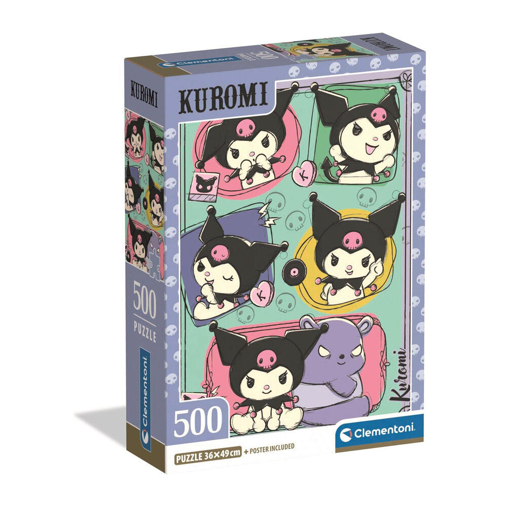 Puzzle Kuromi Hello Kitty 500pzs_0