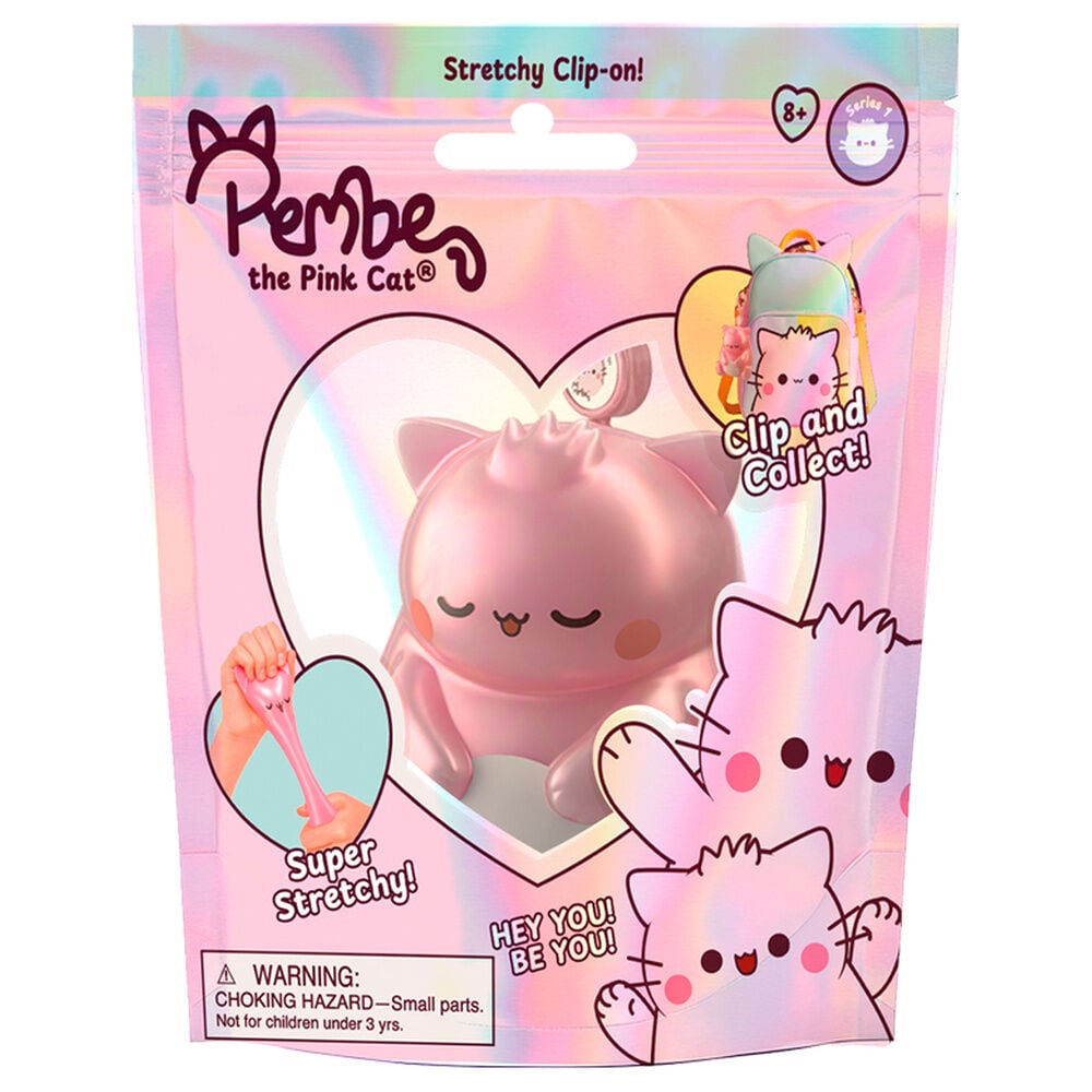 Llavero Squishy Friends Pembe 9cm surtido_0