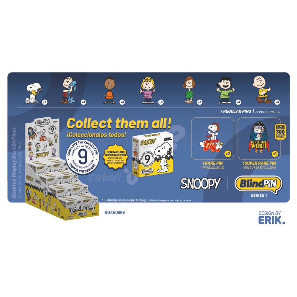 Pin misterioso coleccionable Snoopy BlindPIN_0