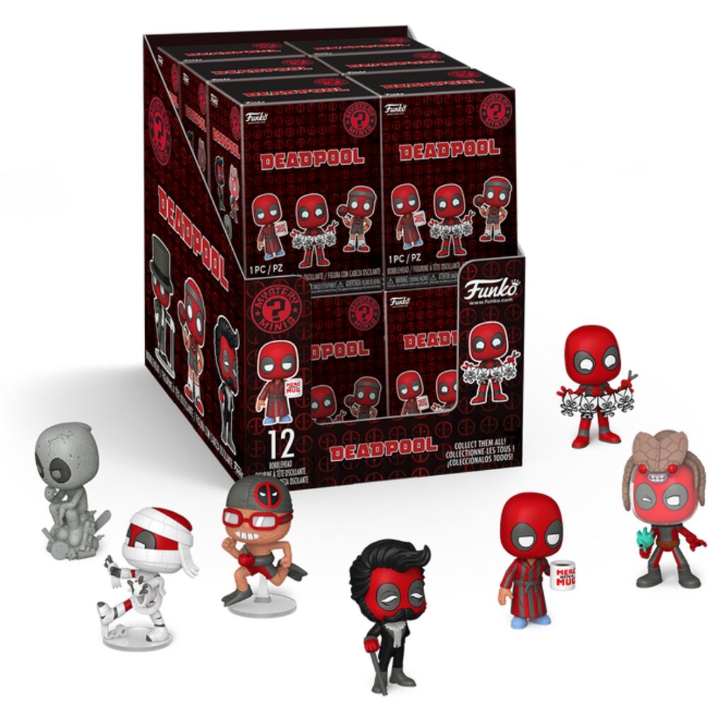 Figura Mystery Mini Marvel Deadpool serie 5 surtido_0