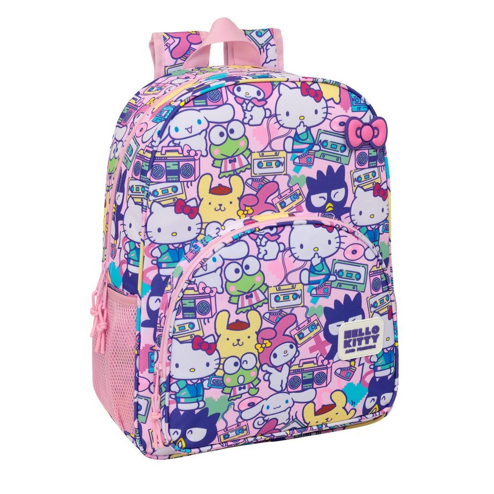 Mochila Hello Kitty & Friends 42cm adaptable_0