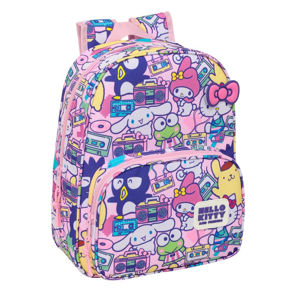 Mochila Hello Kitty & Friends 34cm adaptable_0