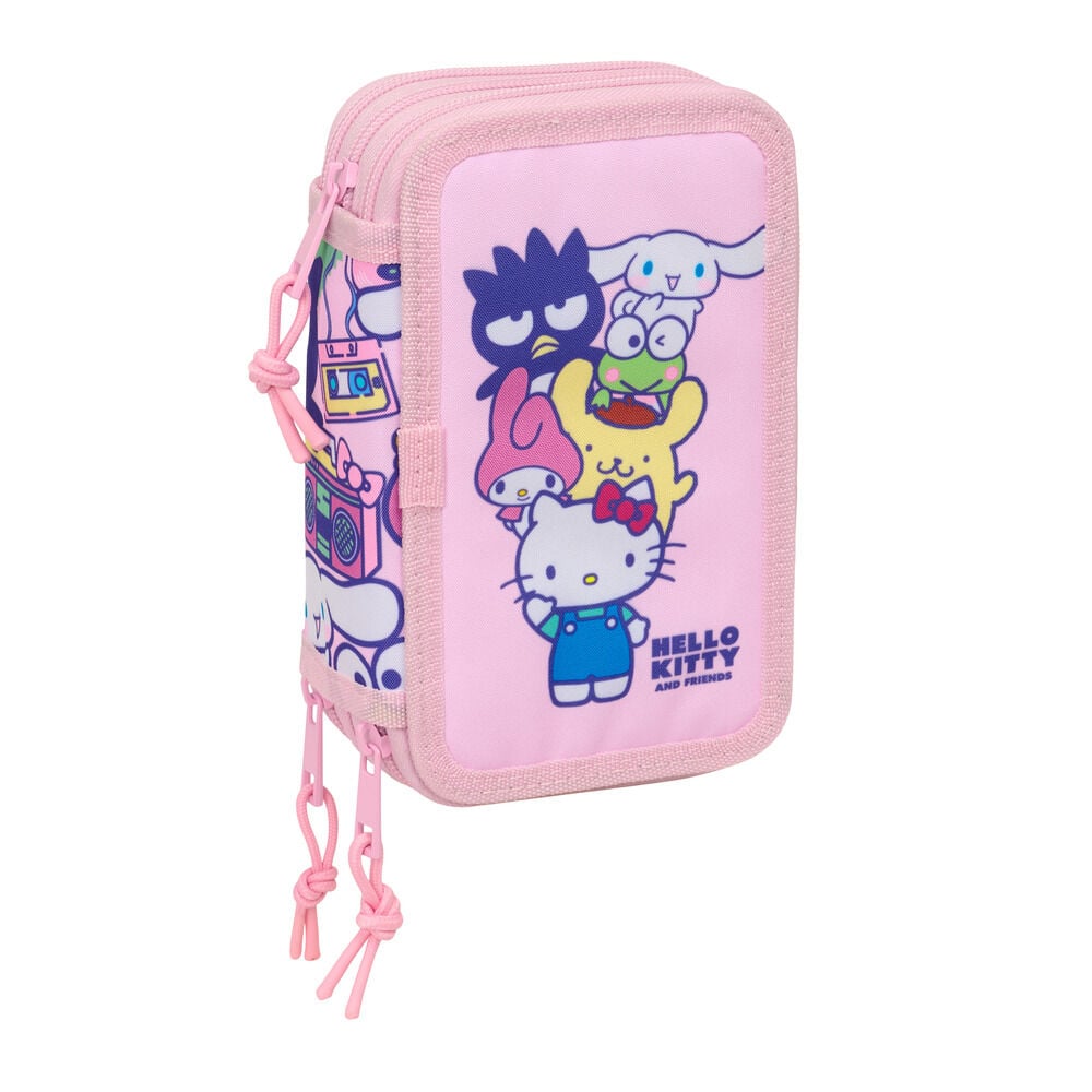 Plumier Hello Kitty & Friends triple 37pzs_0