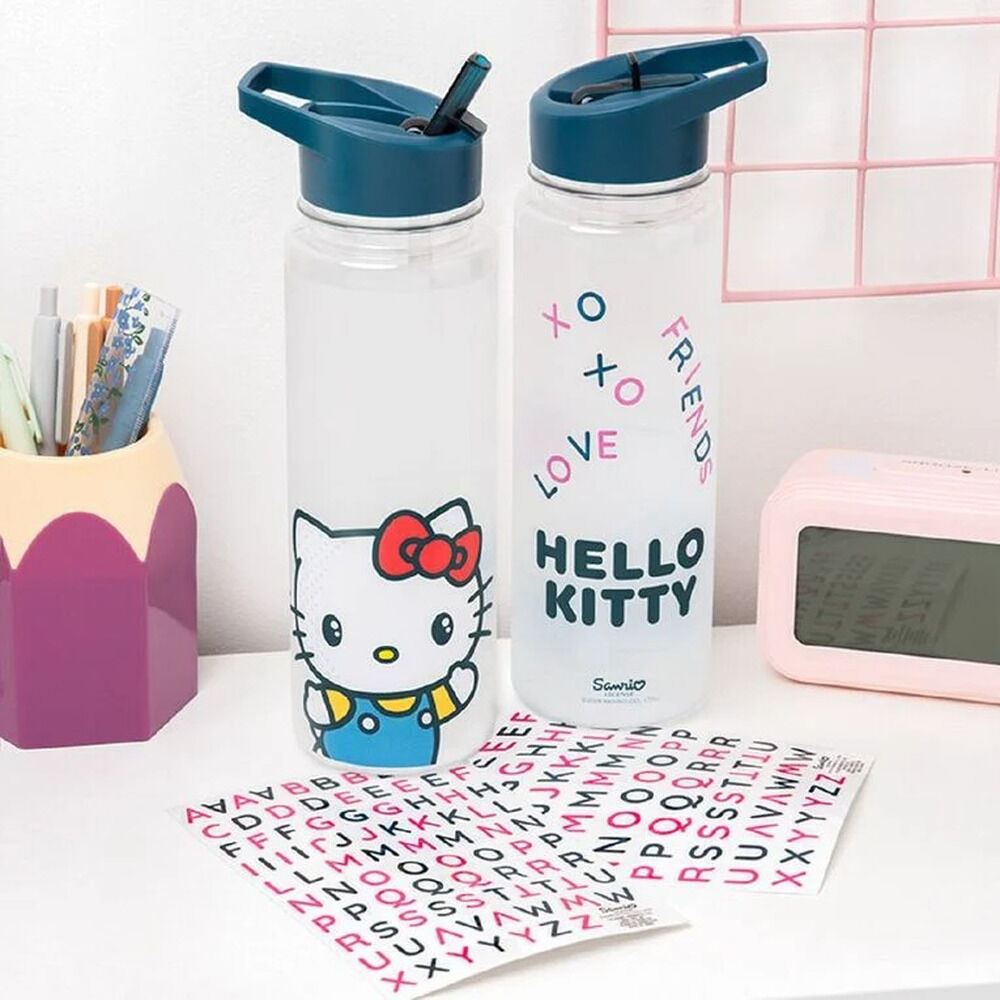 Botella con pegatinas Hello Kitty 650ml_0