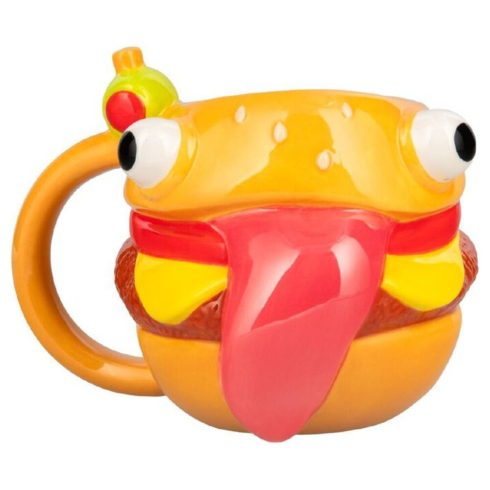 Taza 3D Durrr Burguer Fortnite 450ml_0
