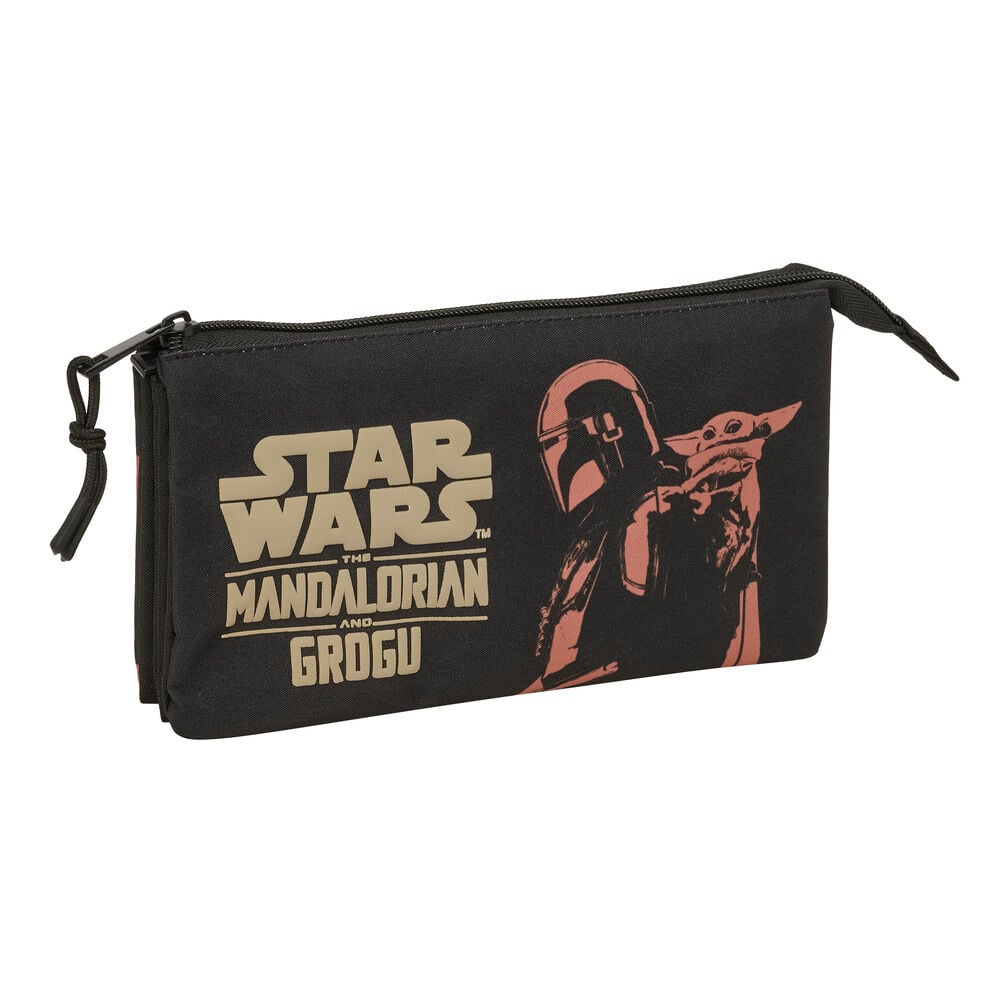 Portatodo Mandalorian & Grogu Star Wars triple_0
