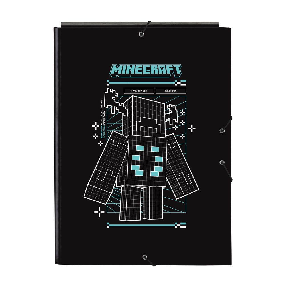 Carpeta A4 solapas Screen Minecraft_0