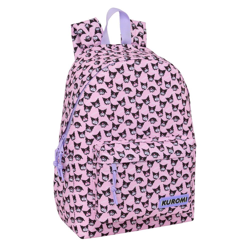Mochila portatil Kuromi Hello Kitty 43cm_0