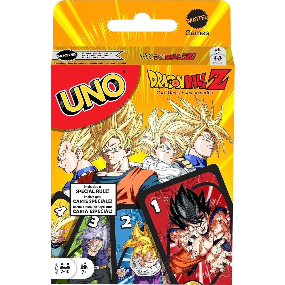 Juego cartas UNO Dragon Ball Z_0