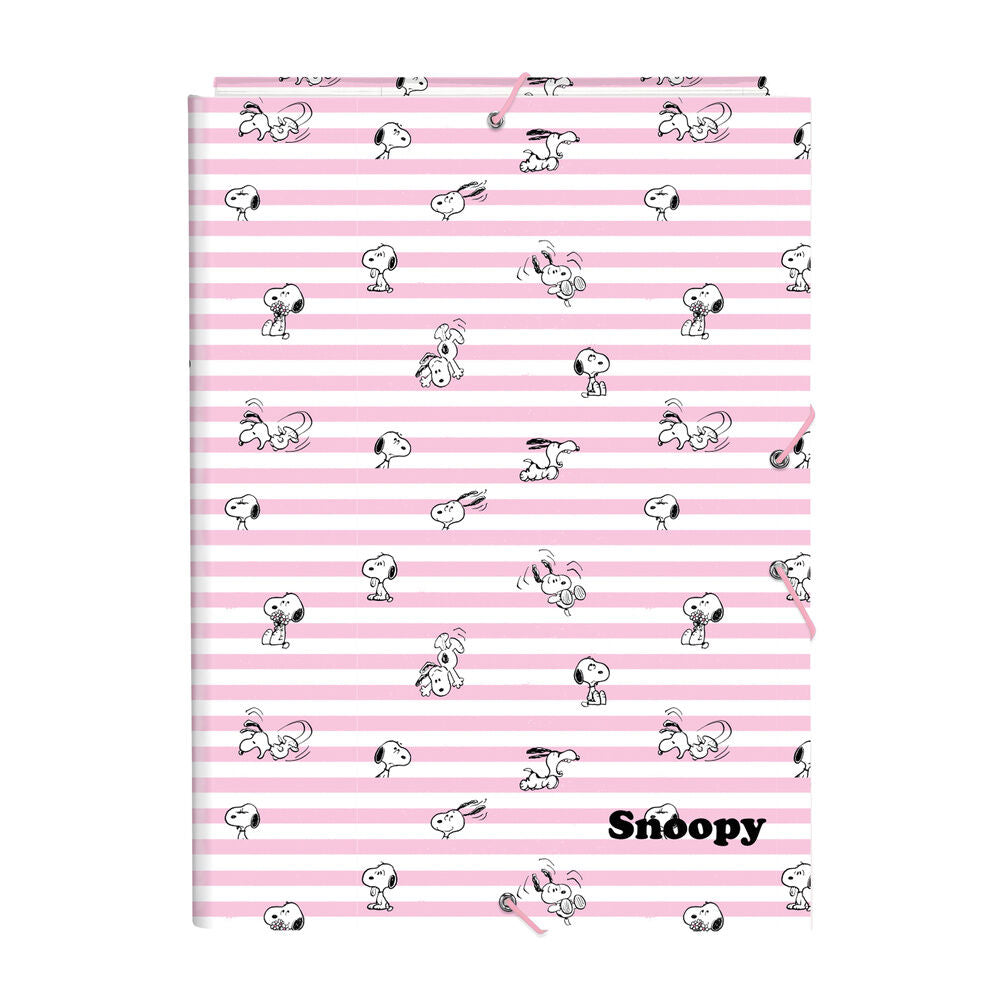 Carpeta A4 solapas Snoopy_0