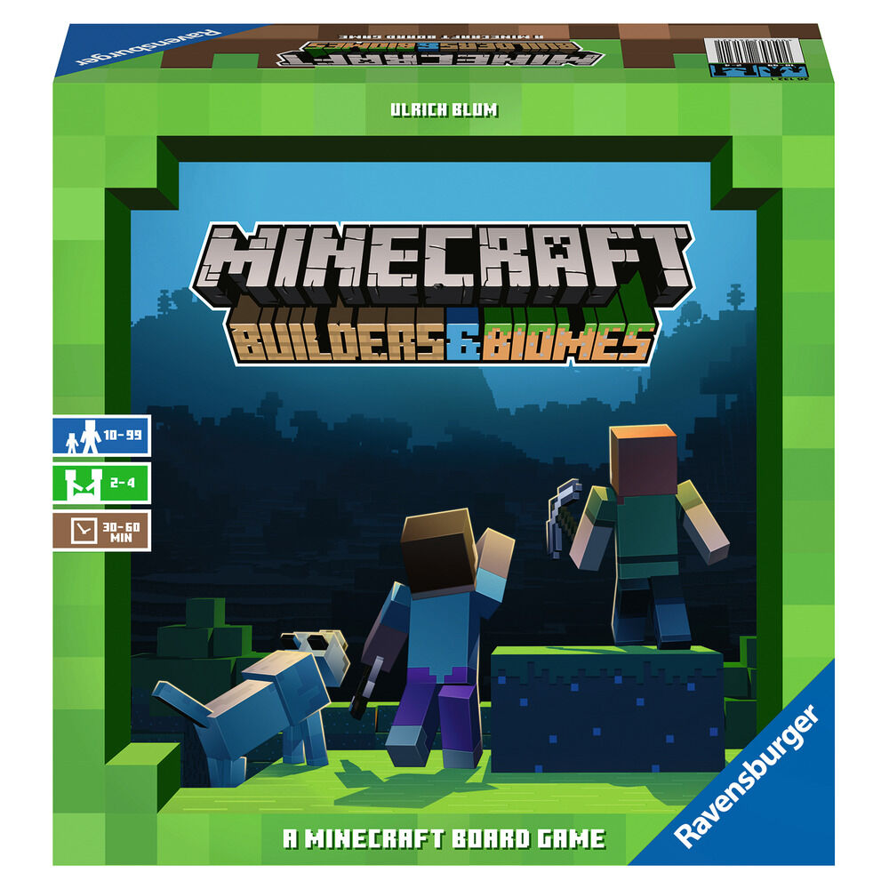 Jogo de Tabuleiro Ravensburger / Minecraft Builder & Biomes / 26132_0