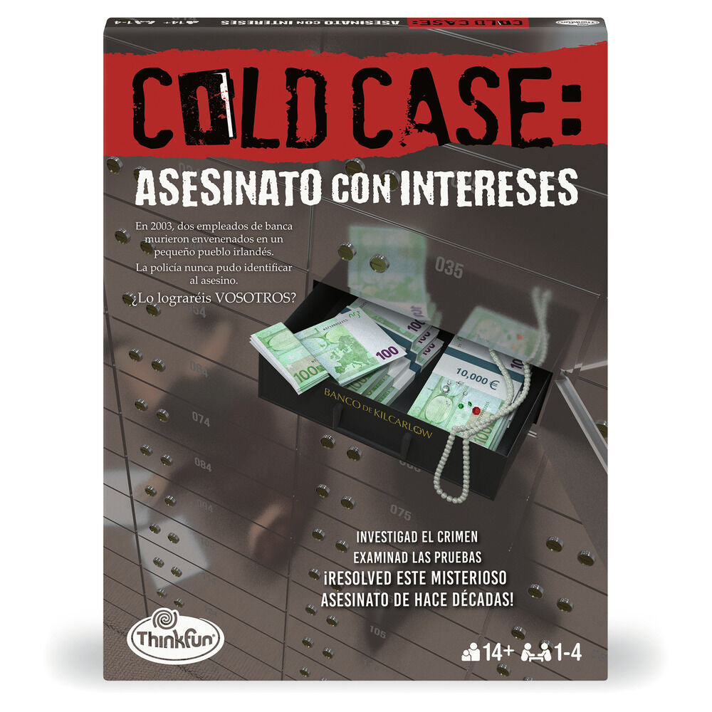 Juego de mesa caso sin resolver Asesinato con intereses_0