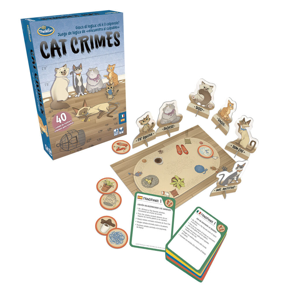 Juego de mesa Cat Crimes_0