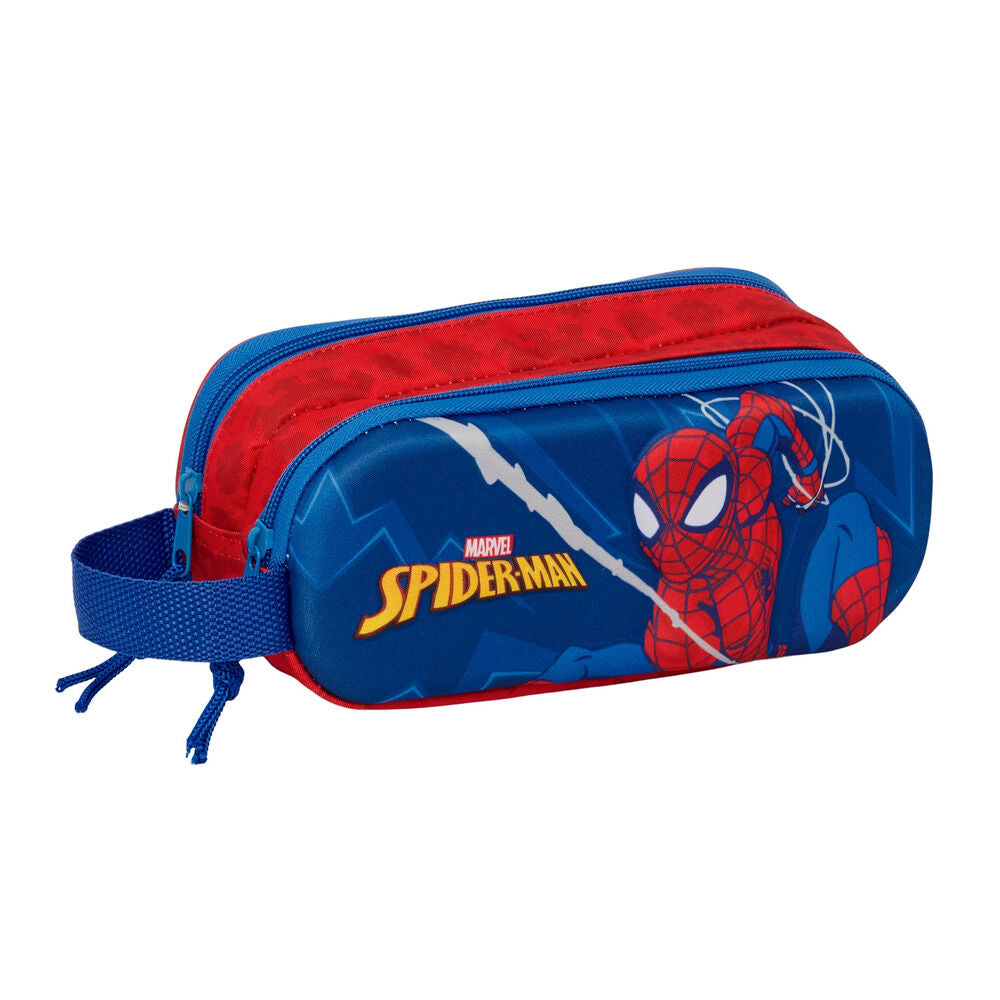 Portatodo 3D Spiderman Marvel doble_0
