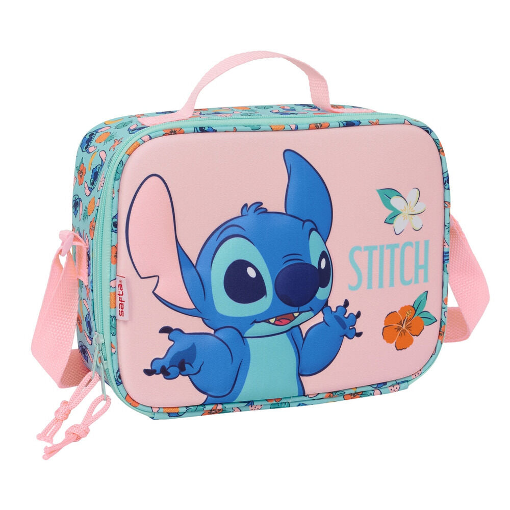 Bolsa portameriendas 3D Stitch Disney termica_0