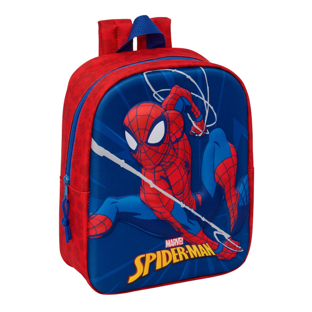 Mochila 3D Spiderman Marvel 27cm_0