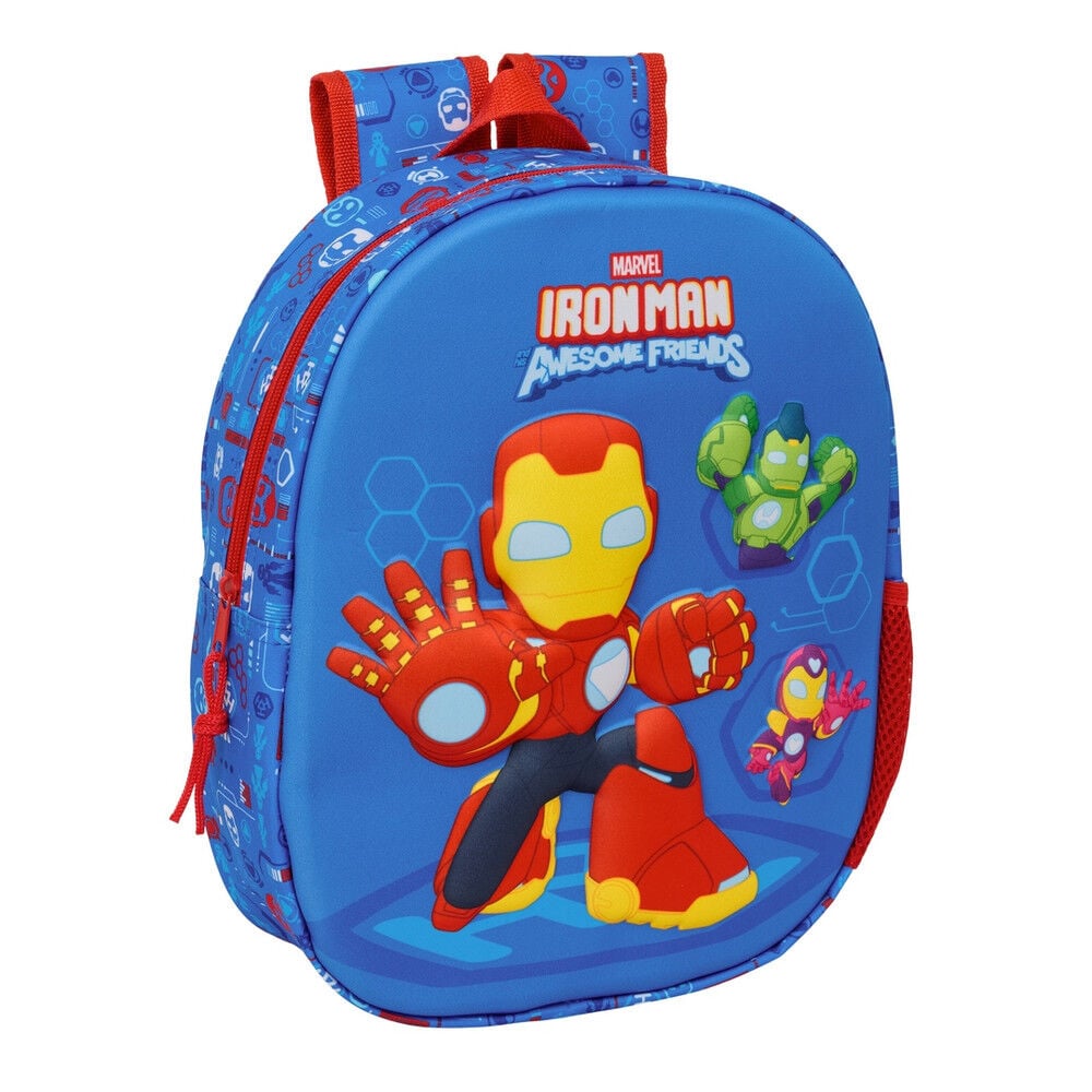 Mochila 3D Iron Man Marvel 33cm_0