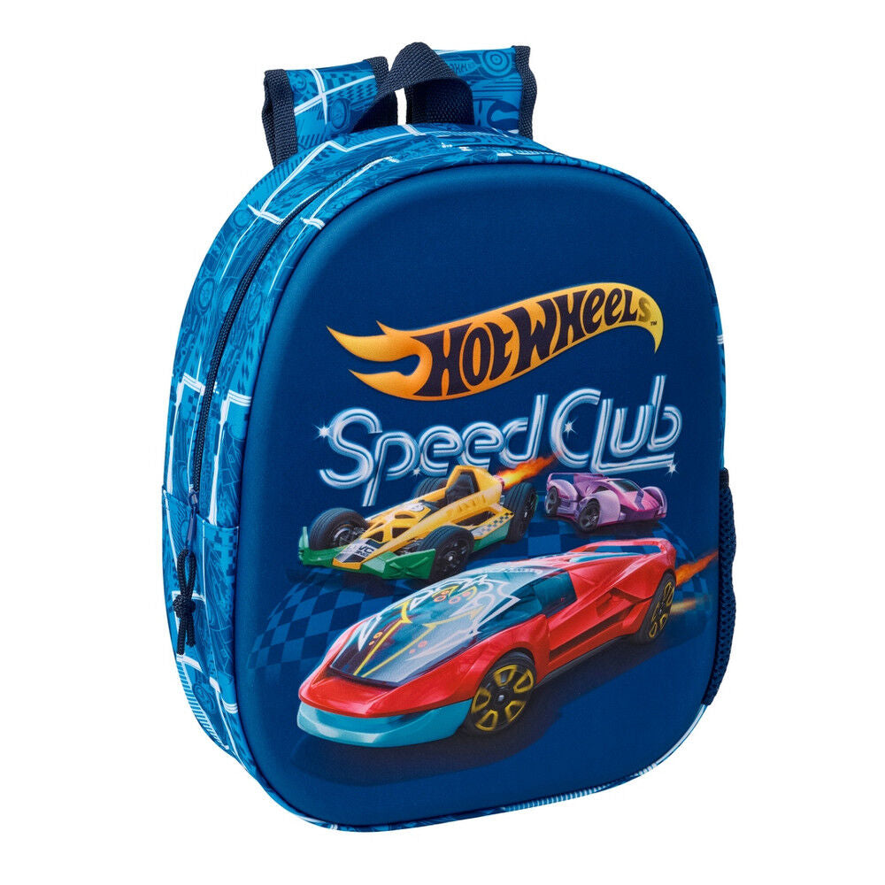 Mochila 3D Hot Wheels 33cm_0