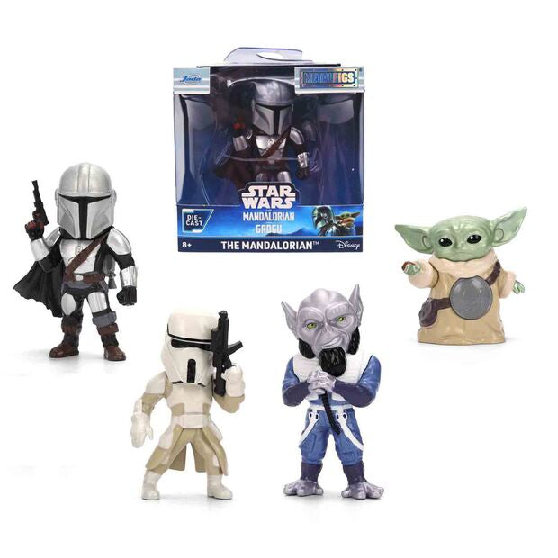 Figura metalfigs The Mandalorian & Grogu Star Wars 7cm surtido_0