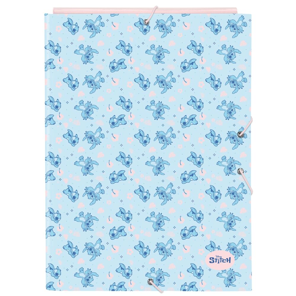 Carpeta A4 solapas Ohana Stitch Disney_0