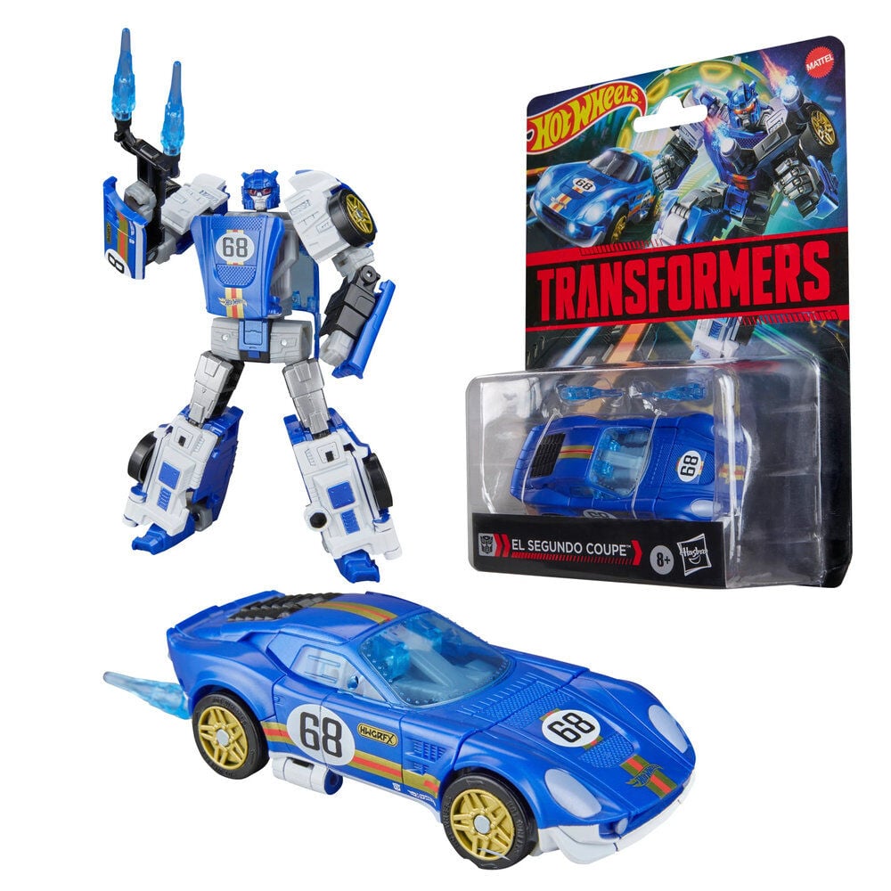 Figura El Segundo Coupe Hot Wheels Transformers 12.5cm_0