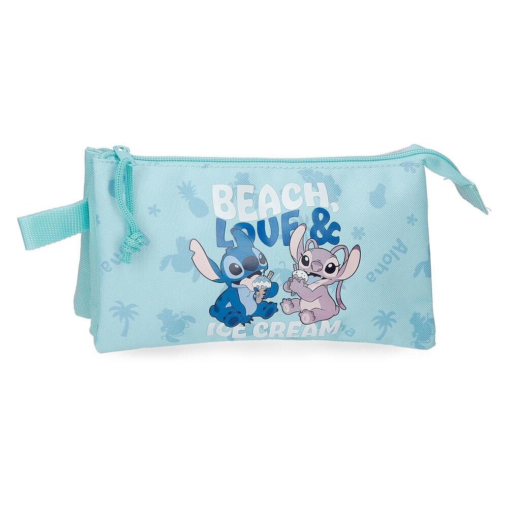 Portatodo Beach & Love Stitch Disney triple_0