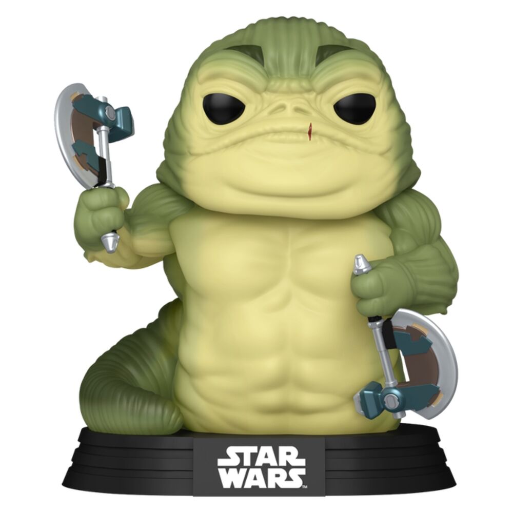 Figura POP Star Wars: The Mandalorian & Grogu - Rotta the Hutt_0