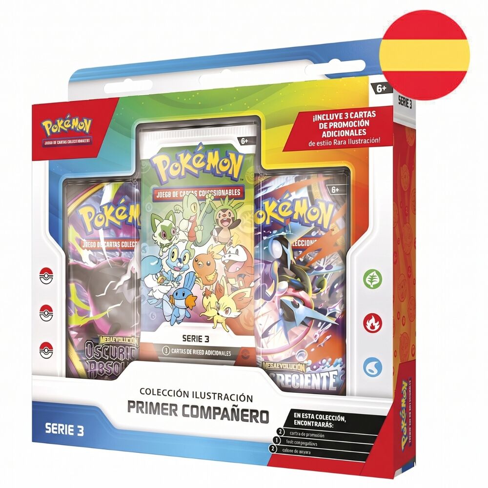 Juego cartas Primer Compañero Pokemon III español_0