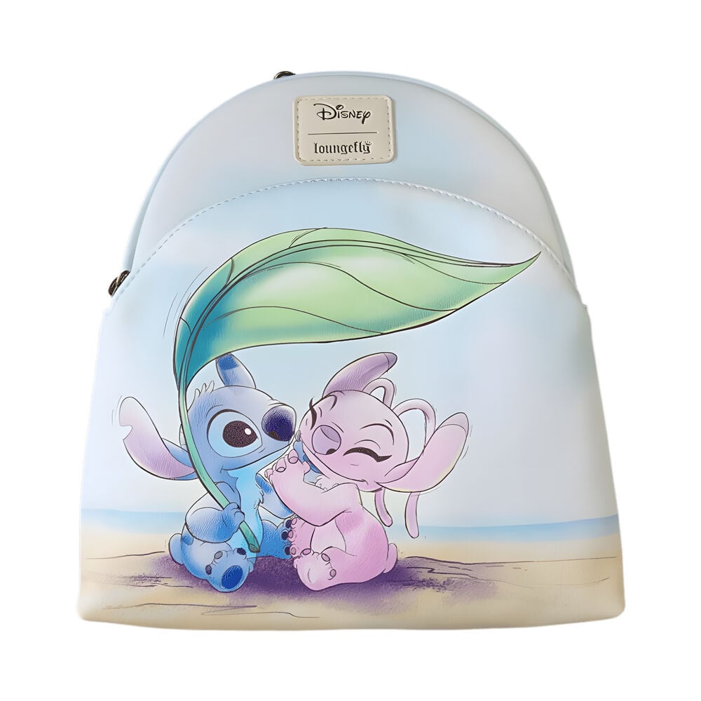 Mochila Beach Date Stitch & Angel Disney Loungefly 26cm_0