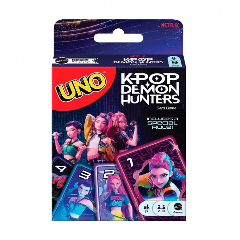 Juego cartas UNO KPop Demon Hunters_0