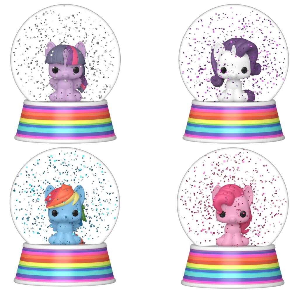 Figura Mystery Mini Bola de Nieve Mi Pequeño Pony surtido_0