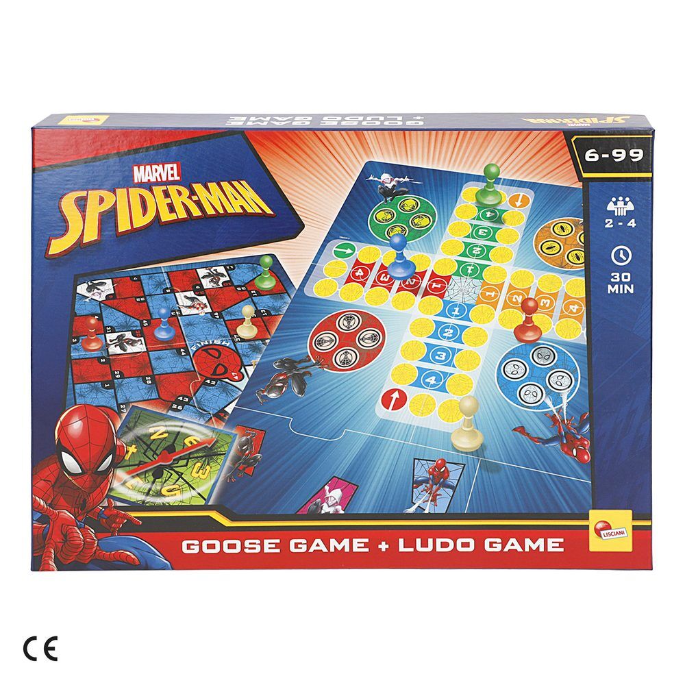 Juego Parchis & Oca Spiderman Marvel_0