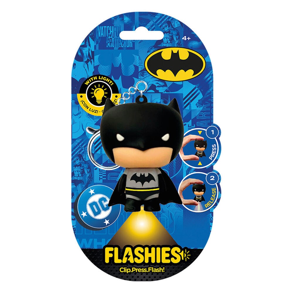 Llavero figura 3D con luz Batman DC Comics Flashies_0
