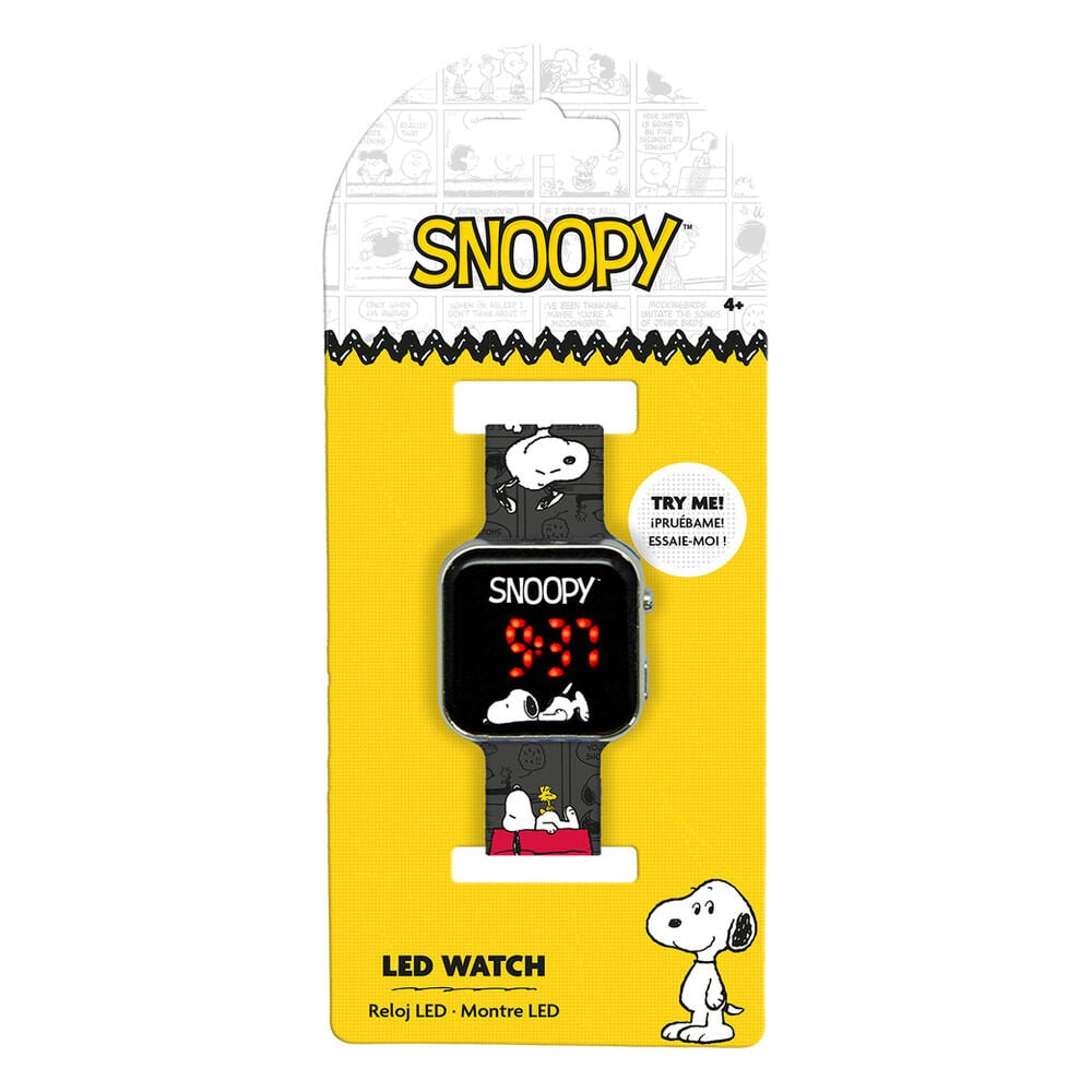 Reloj led Snoopy Peanuts_0