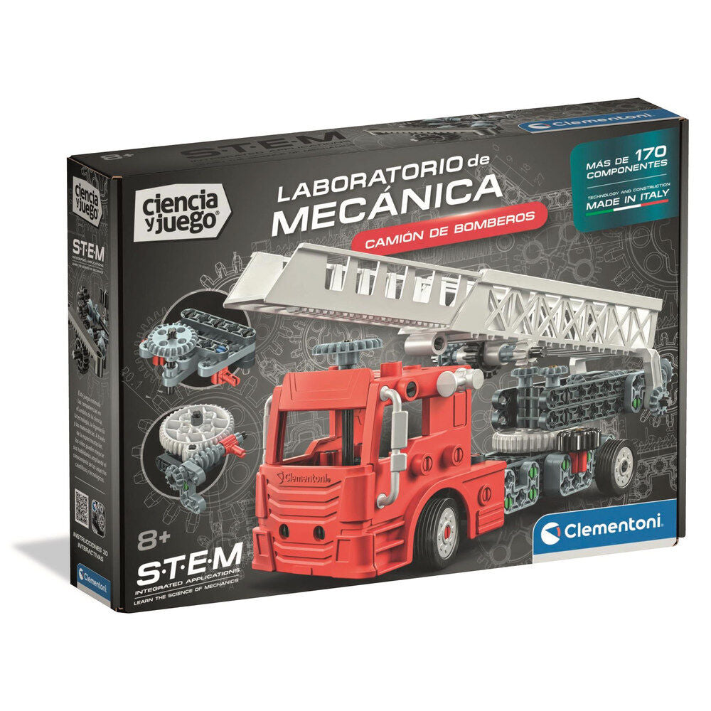 Juego Laboratorio Mecanica Camion de Bomberos S.T.E.M_0