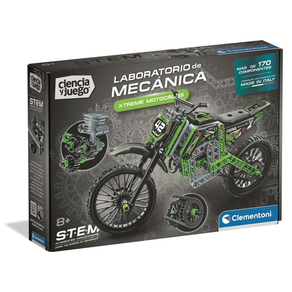 Juego Laboratorio Mecanica Moto de Cross S.T.E.M_0