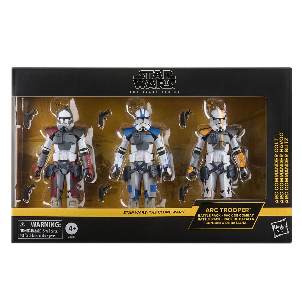 Set 3 Figuras Star Wars The Clone Wars Star Wars The Black Series 15cm_0