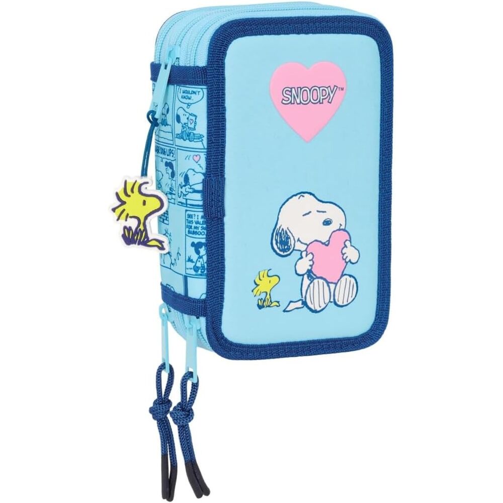 Plumier Snoopy Peanuts 37pzs triple_0