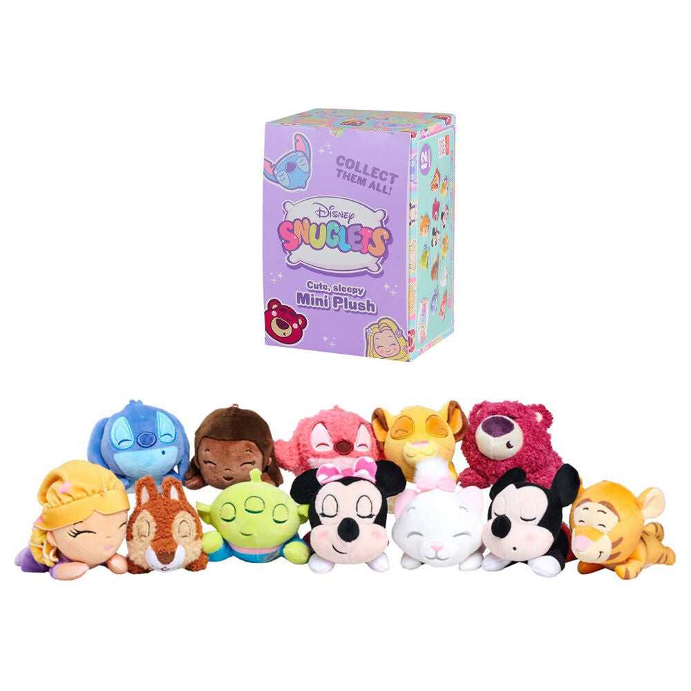 Peluche caja misteriosa Snuglets Disney 14cm surtido_0