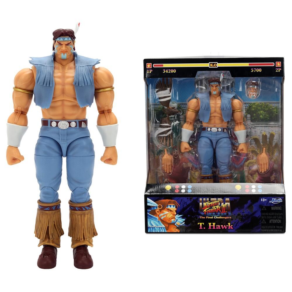Figura T Hawk Street Fighter II 17cm_0