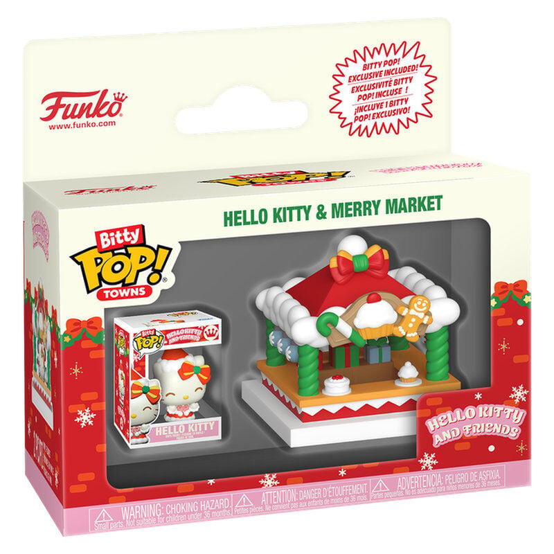 Figura Bitty POP Towns Hello Kitty and Merry Market_0