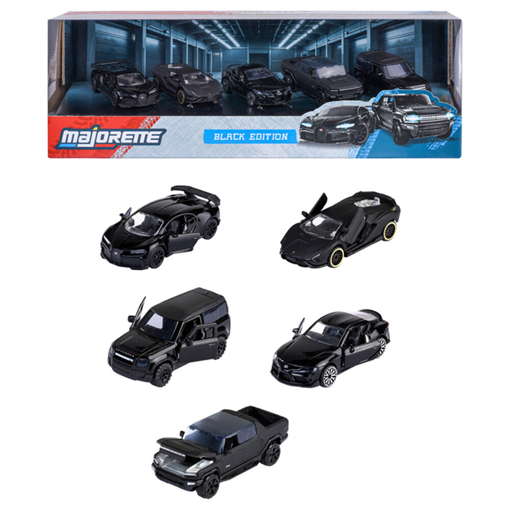 Set 5 coches Negros_0
