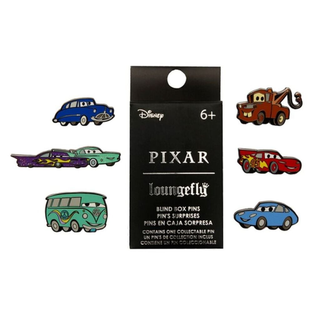 Blind Box Mystery Enamel Pin Cars Disney Pixar Loungefly_0
