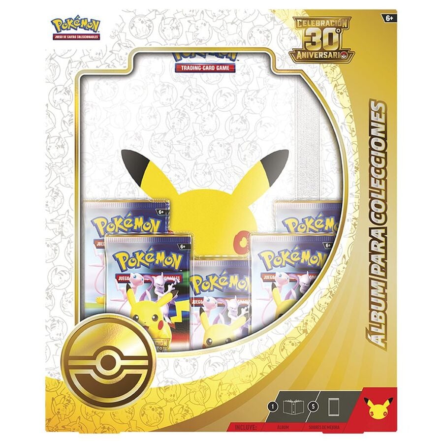 Album Juego Cartas 30th Aniversario Pokemon Español_0