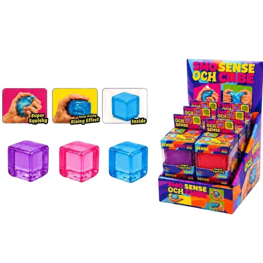 Juguete antiestres Smo Sense Och Cube 5,5cm surtido_0