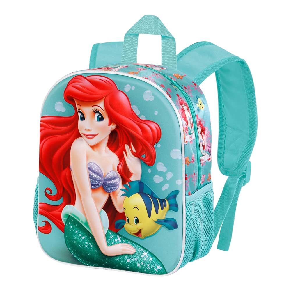 Mochila 3D Ariel La Sirenita Disney 30cm_0