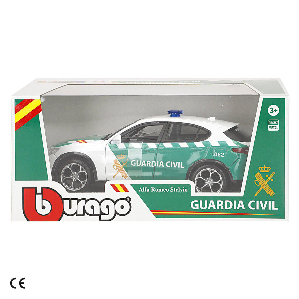 Coche Guardia Civil Alfa Romeo Stelvio metal_0